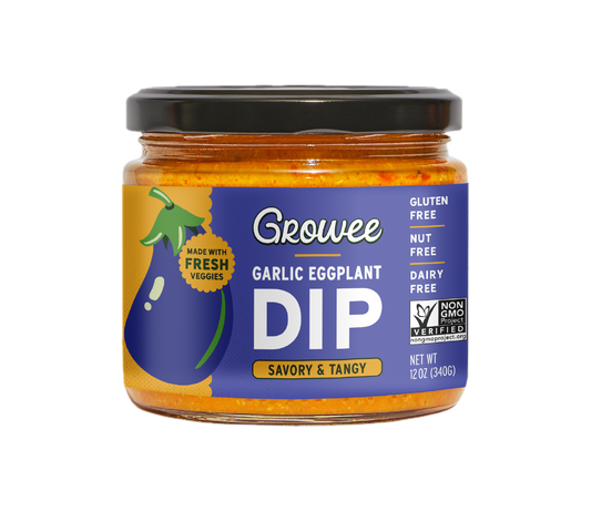 Garlic Eggplant Dip and Spread