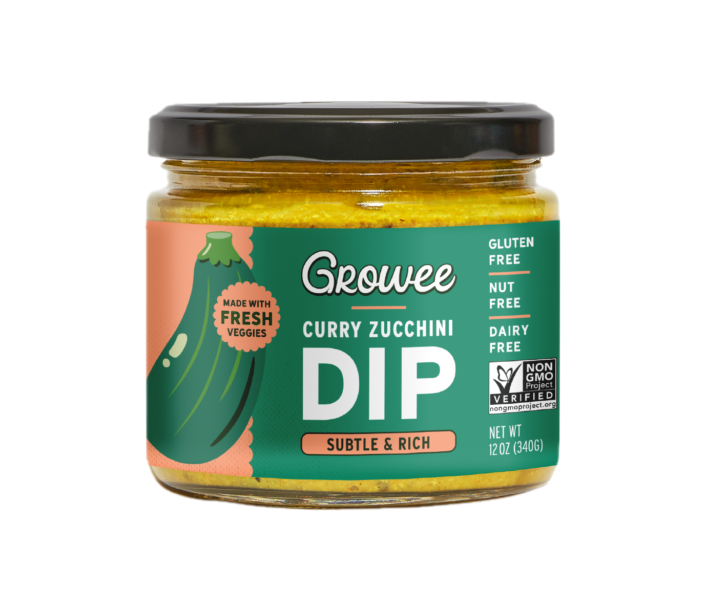 Curry Zucchini Dip & Spread