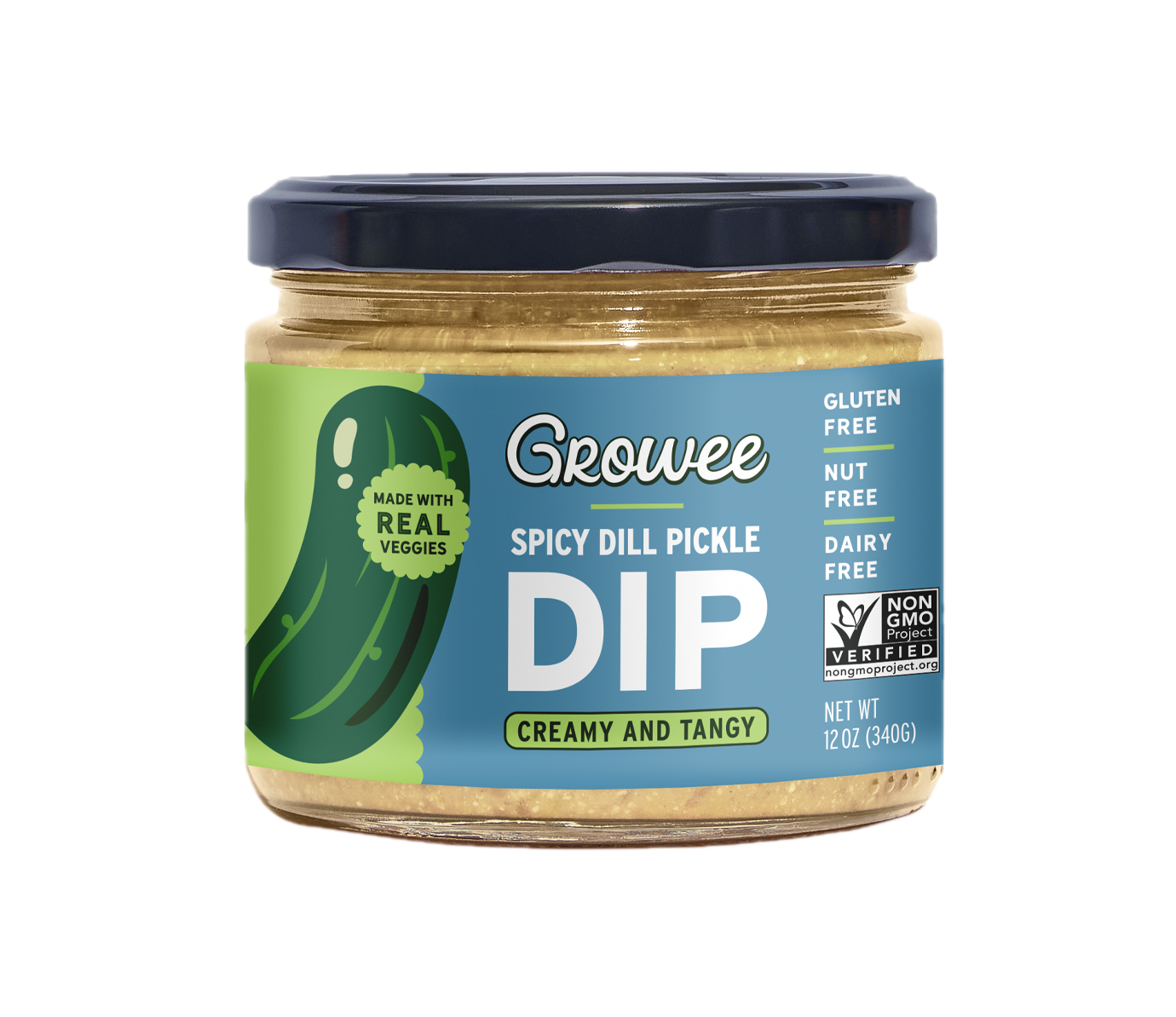 Spicy Dill Pickle Dip & Spread