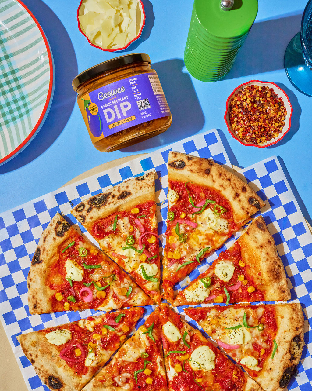 Garlic Eggplant Dip and Spread